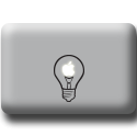 Light Bulb Laptop Decal