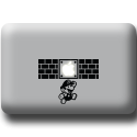 Mario Laptop Decal