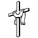 Draped Cross