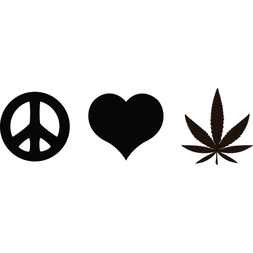 Peace, Love, Pot - Click Image to Close