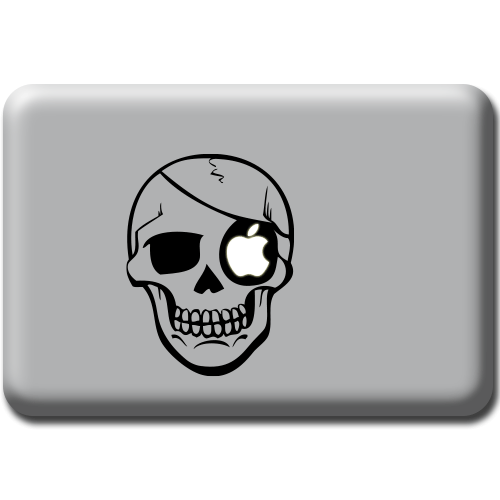 Apple Skull - Click Image to Close