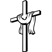 Draped Cross